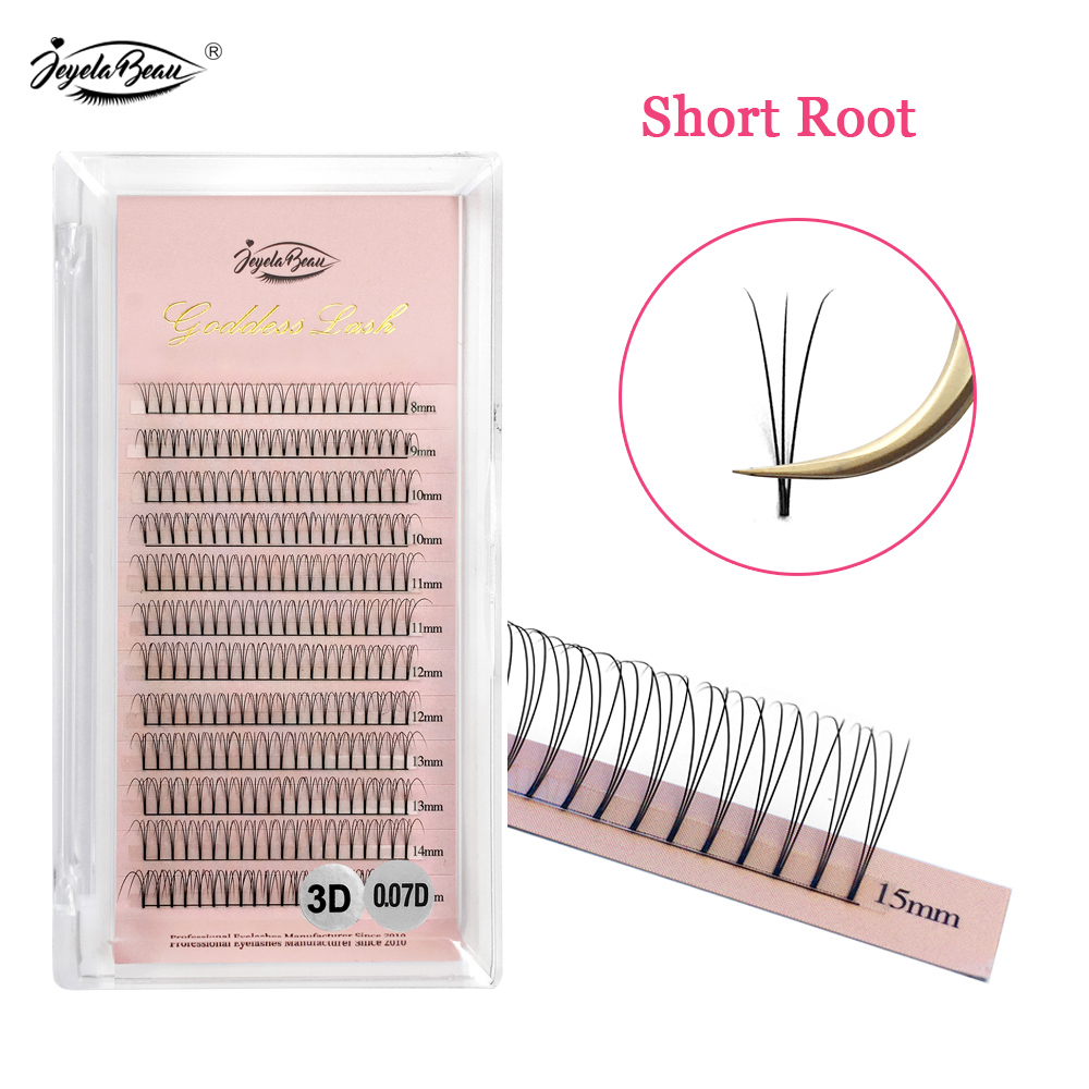 Individual Lash Tray - Goddess 3D Premade Fan Eyelash Extensions
