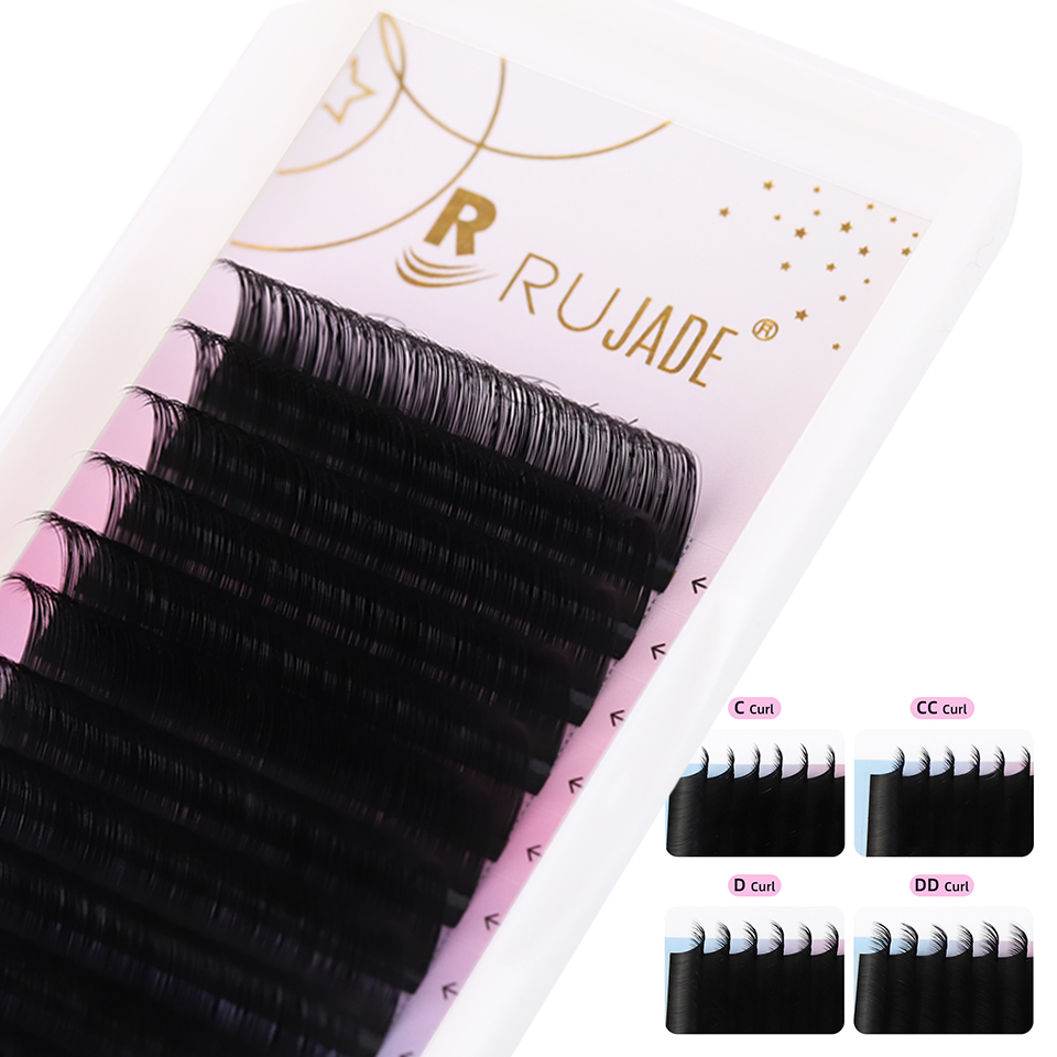 Eyelash Extension Korea Natural - RUJADE Russian Volume Eyelash Extensions C