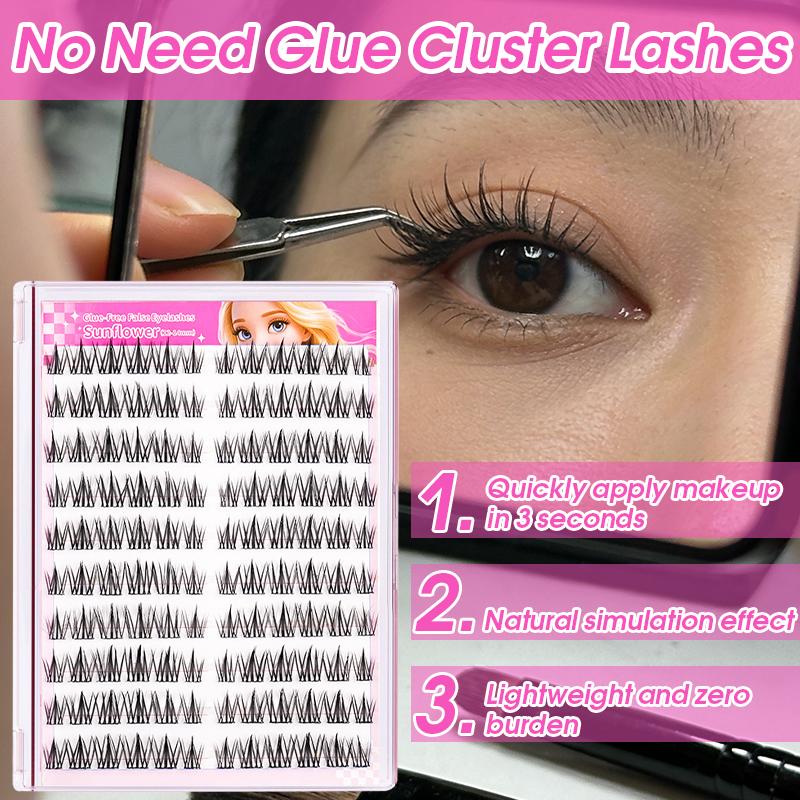 Eyelash Extension Korean Style - No-Glue False Eyelashes Korean Style False