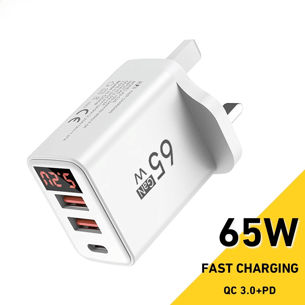 Eyelash Extension Uk - 65W GaN USB C Charger PD