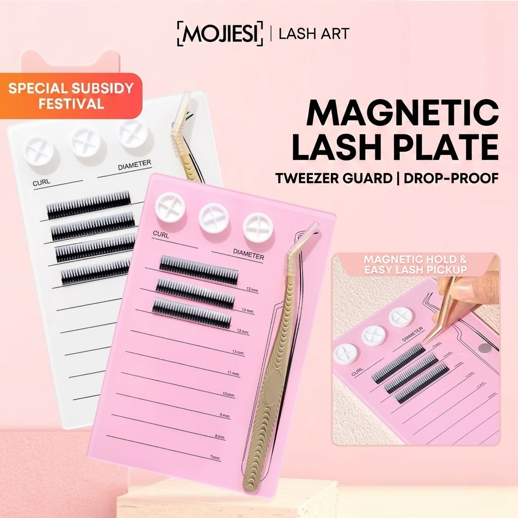 Individual Lash Tray - Magnetic Eyelash Extension Palette & Glue
