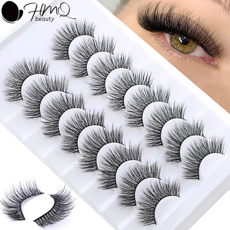Eyelash Extension Volume Styles - 5/8 pairs 3D Mink False Eyelashes