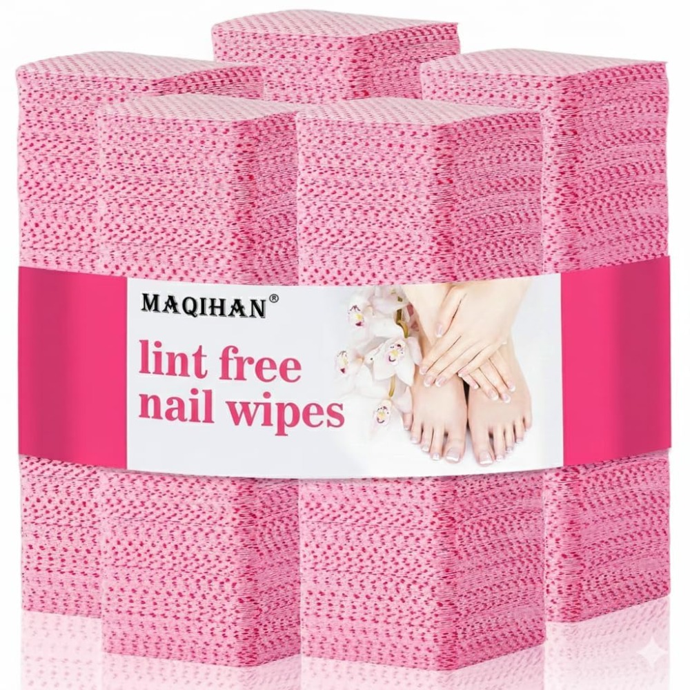 Eyelash Extension Gel Remover - Lint Free Nail Wipes for Gel