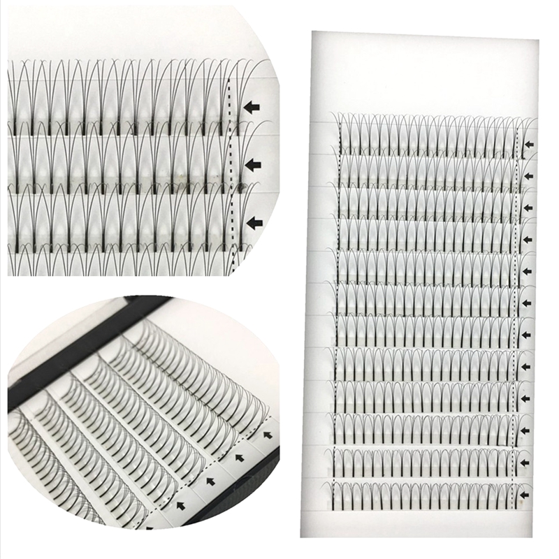 Lash Fan Volume - ME.LASH 10pcs 0.07/0.10 C/D 8-15mm Premade
