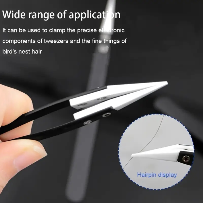 Ceramic antistatic tweezers, i - Isolation Tweezer Curved ulasan dan harga