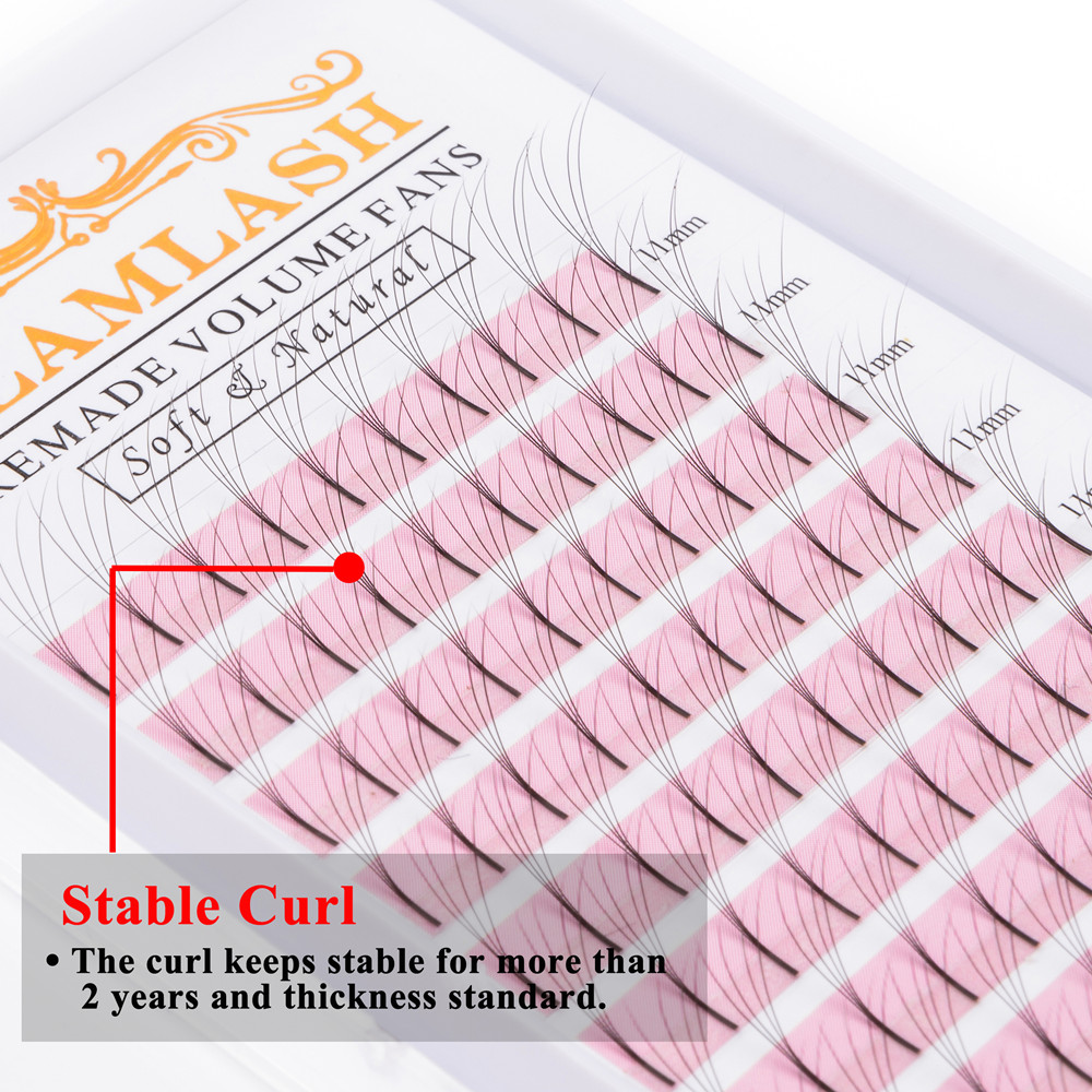 GLAMLASH 2D-6D premade volume  - Eyelash Extension Korea Natural ulasan dan harga