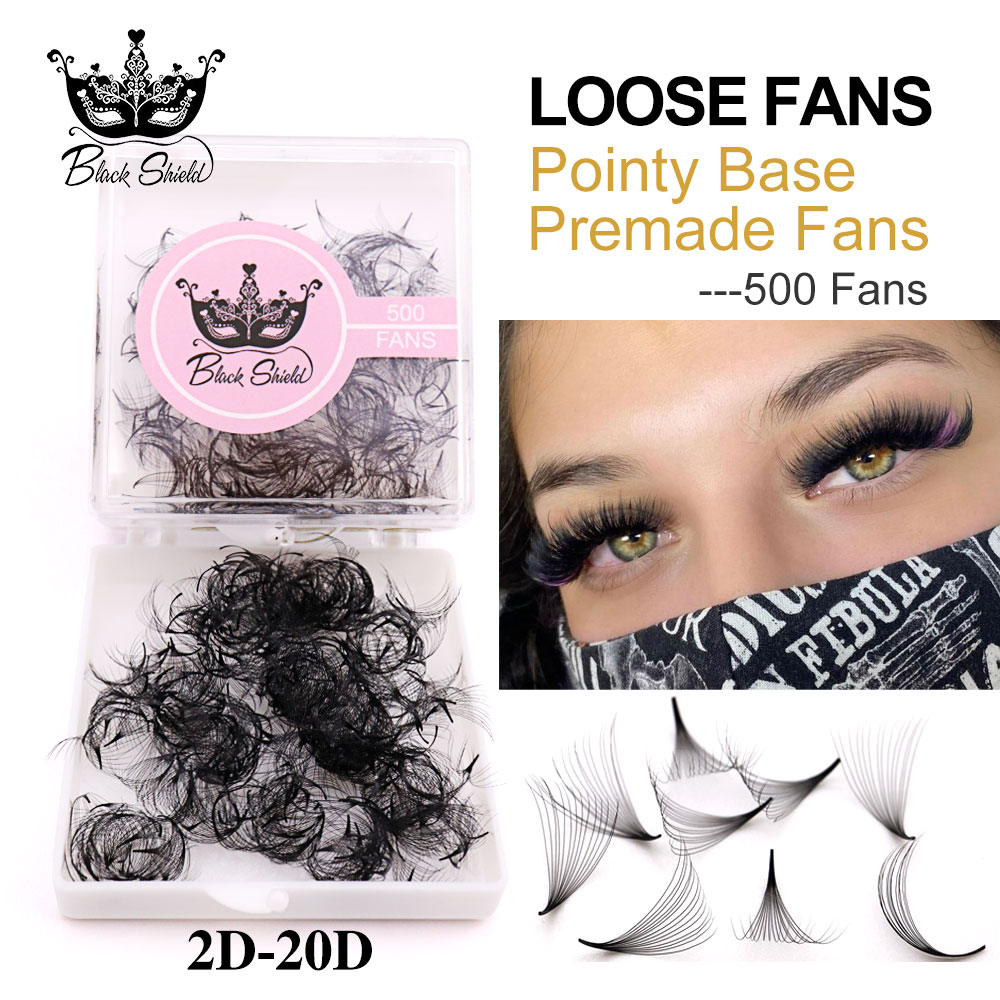 500 Fans Promade Volume 3D-14D - Lash Fan Volume ulasan dan harga