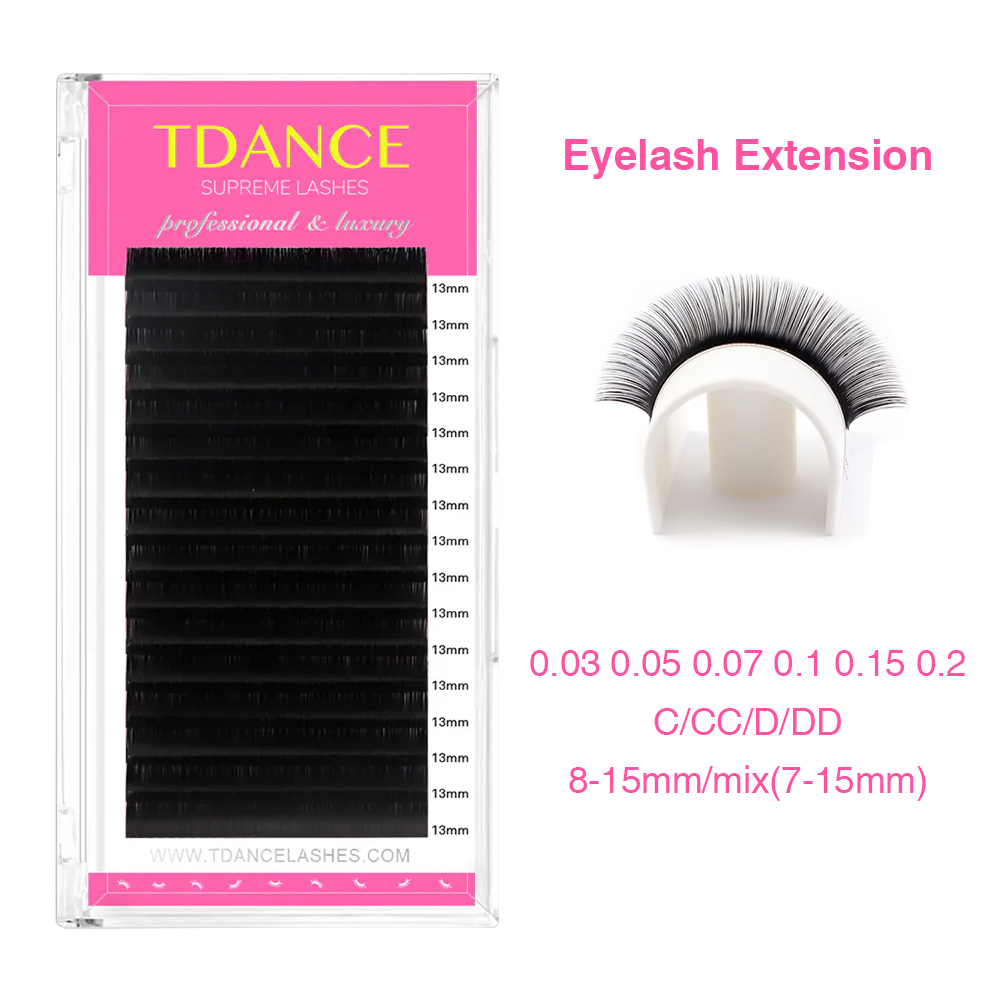 TDANCE Eyelash Extension 16Row - Eyelash Extension Korea Natural ulasan dan harga