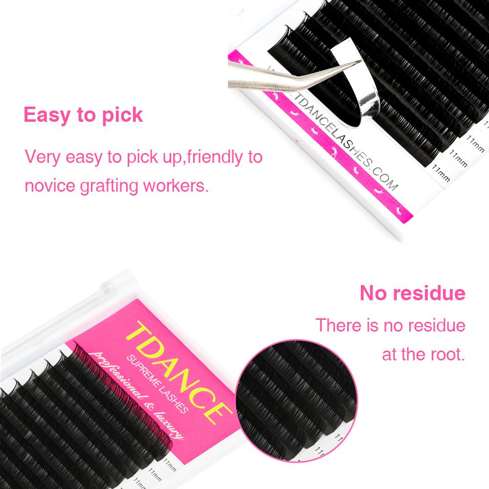 TDANCE Eyelash Extension 16Row - Eyelash Extension Korea Natural ulasan dan harga