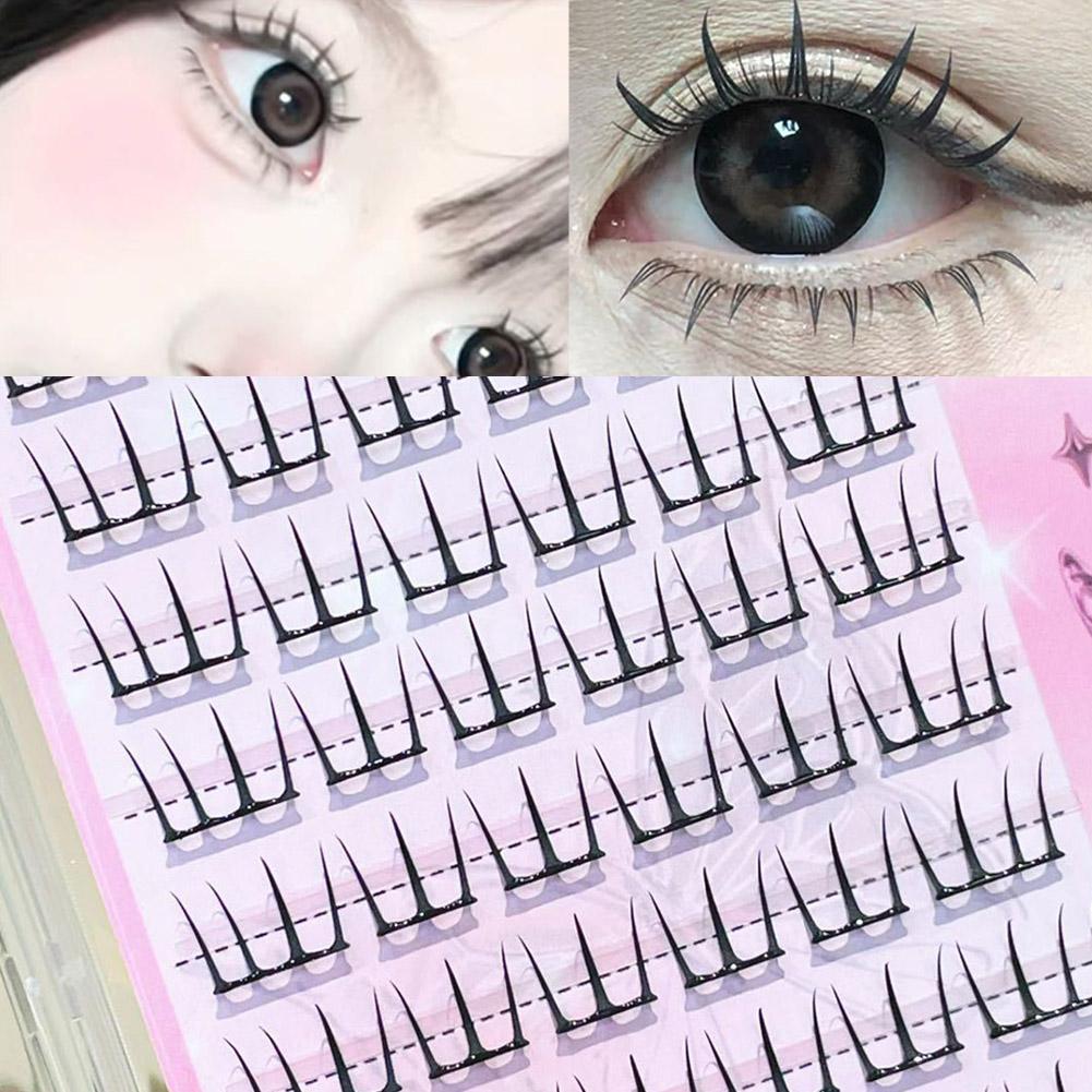 Korean Girls' Style Glue-Free  - Eyelash Extension Korean Style ulasan dan harga
