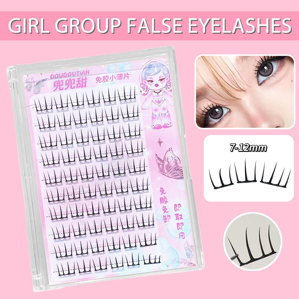 Korean Girls' Style Glue-Free  - Eyelash Extension Korean Style ulasan dan harga