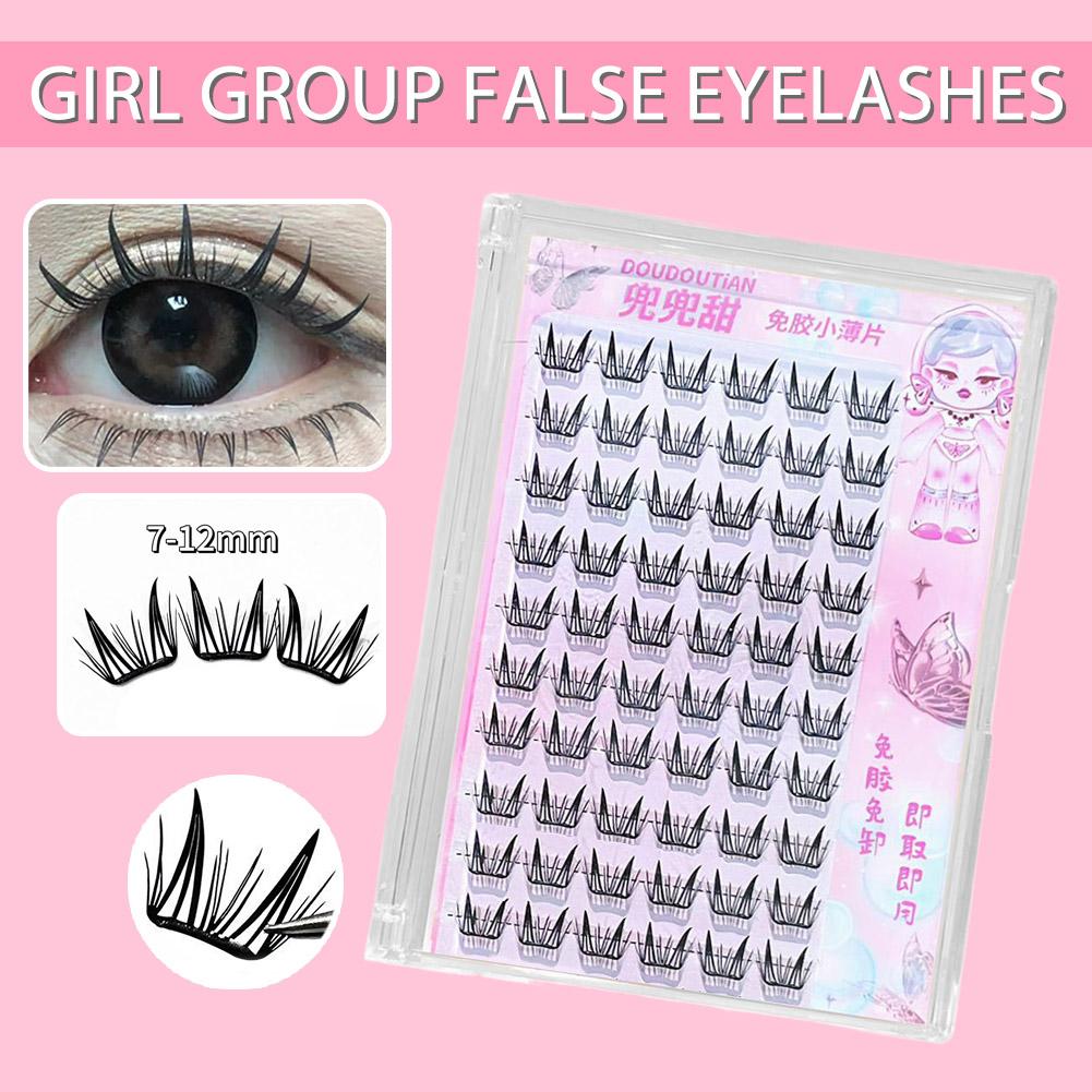 Korean Girls' Style Glue-Free  - Eyelash Extension Korean Style ulasan dan harga