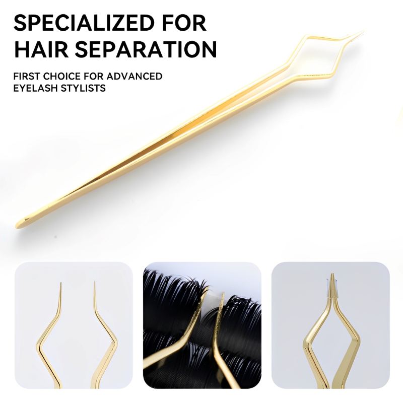 5/1pcs New Stainless Steel Iso - Isolation Tweezer Curved ulasan dan harga