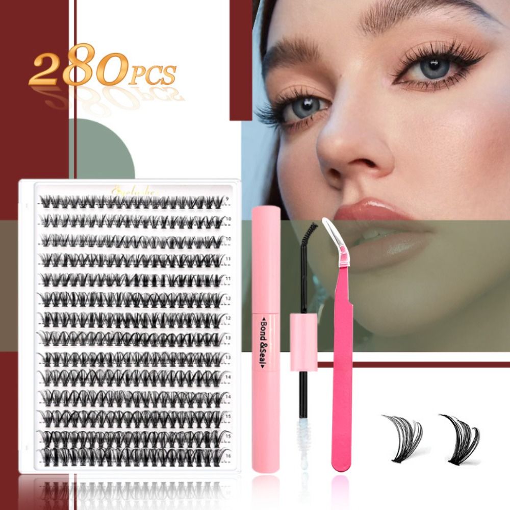 9-16mm Length False Eyelashes  - Eyelash Extension Volume Styles ulasan dan harga