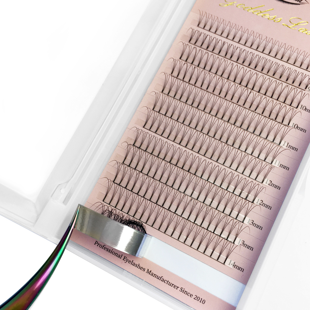 Goddess 3D Premade Fan Eyelash - Individual Lash Tray ulasan dan harga