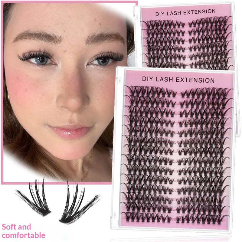 Hoyytu 14 Rows DIY Lashes Exte - Eyelash Extension Or Extensions ulasan dan harga