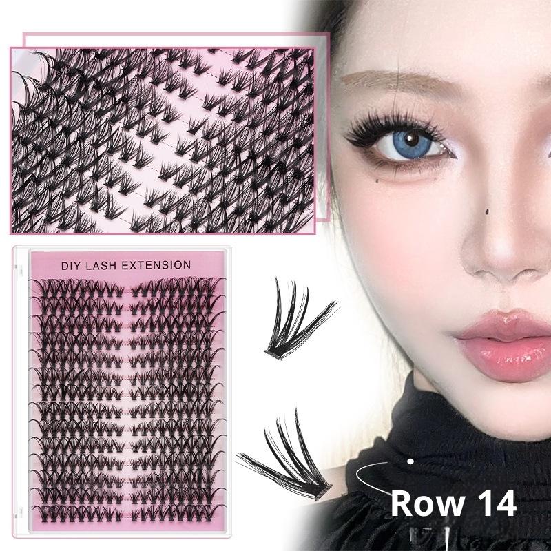 Hoyytu 14 Rows DIY Lashes Exte - Eyelash Extension Or Extensions ulasan dan harga