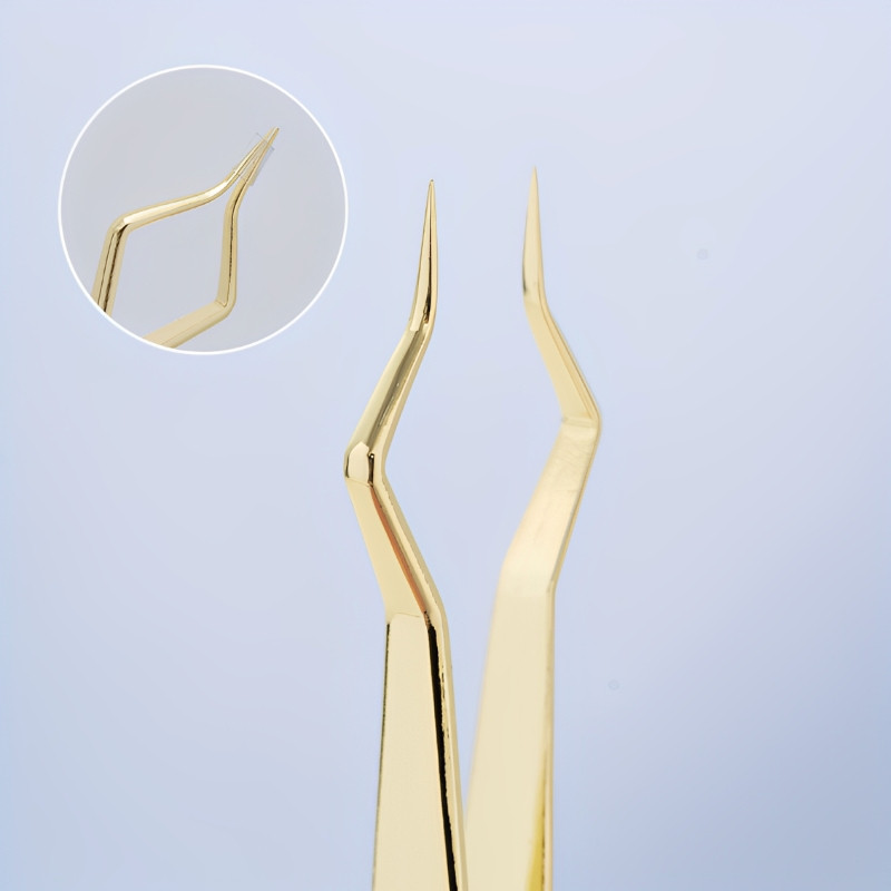 New Designed Isolation Lash Ex - Isolation Tweezer Curved ulasan dan harga