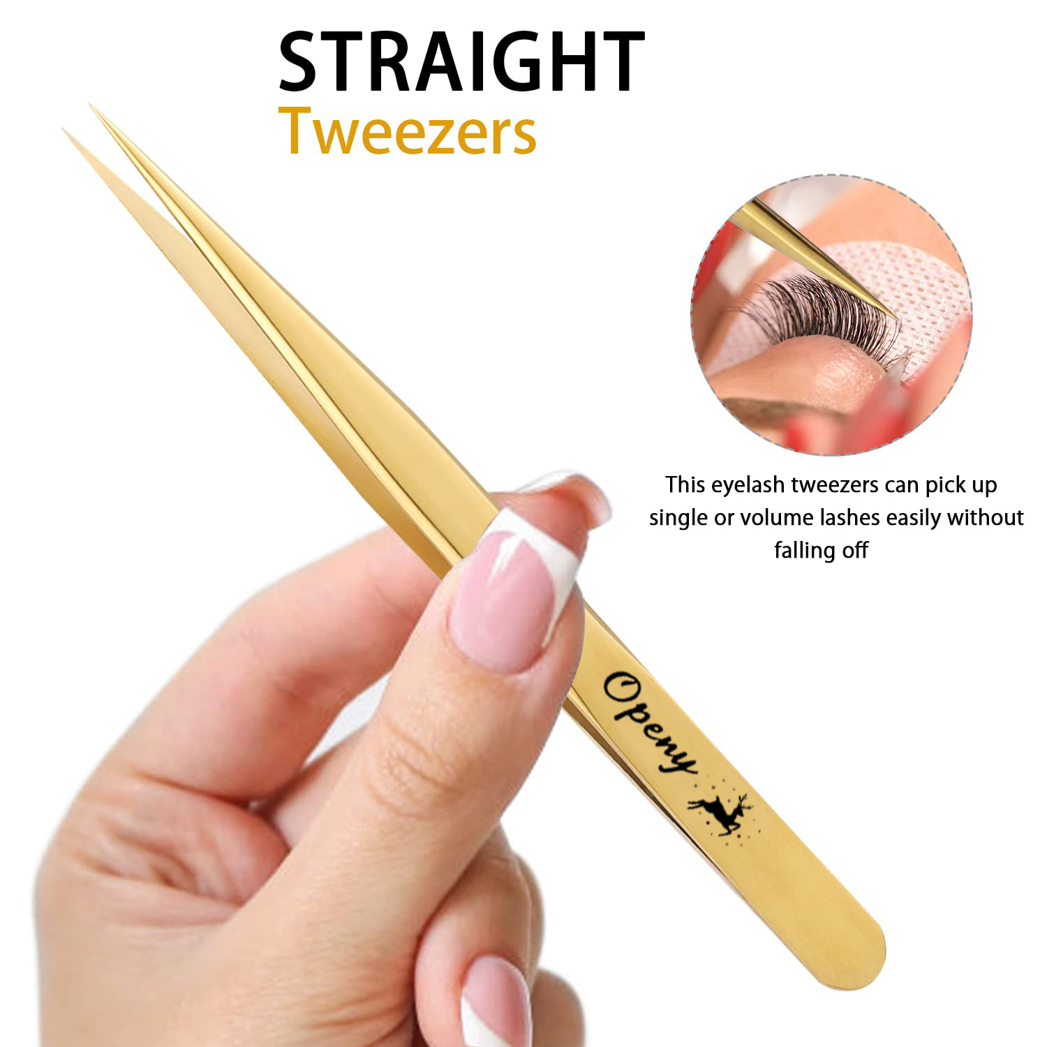Eyelash Extension Tweezers Pro - Isolation Tweezer Curved ulasan dan harga