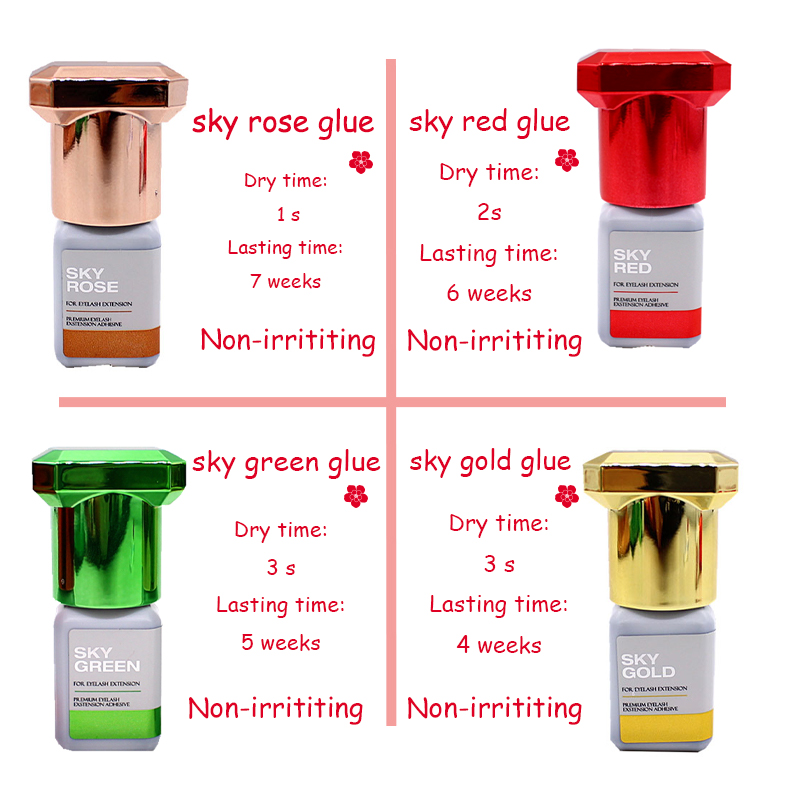 Sky Glue For Eyelash Extension - Eyelash Extension Korea Natural ulasan dan harga