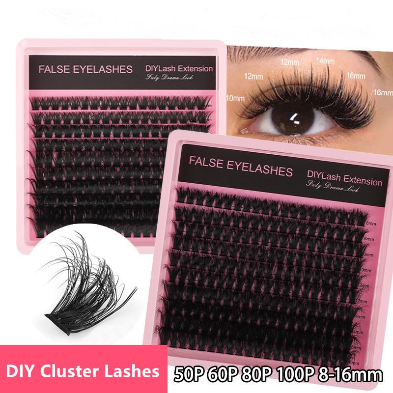 D Curl Fluffy Lash Clusters Mi - Eyelash Extension Or Extensions ulasan dan harga