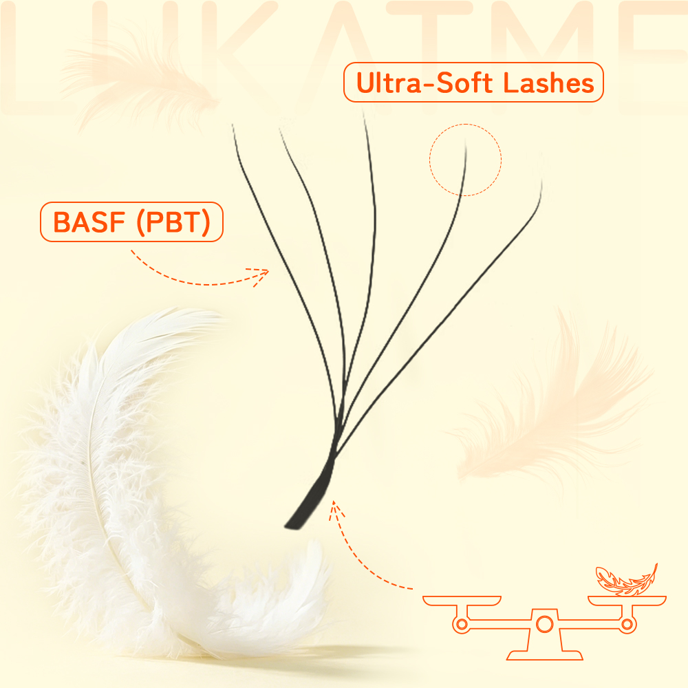 LUKATME W 3D 4D 5D 6D 7D Eyela - Individual Lash Tray ulasan dan harga