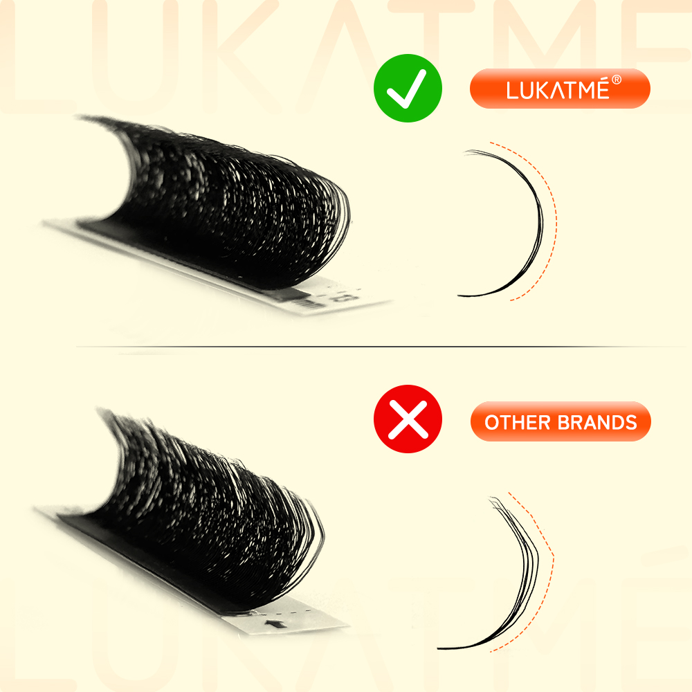 LUKATME W 3D 4D 5D 6D 7D Eyela - Individual Lash Tray ulasan dan harga