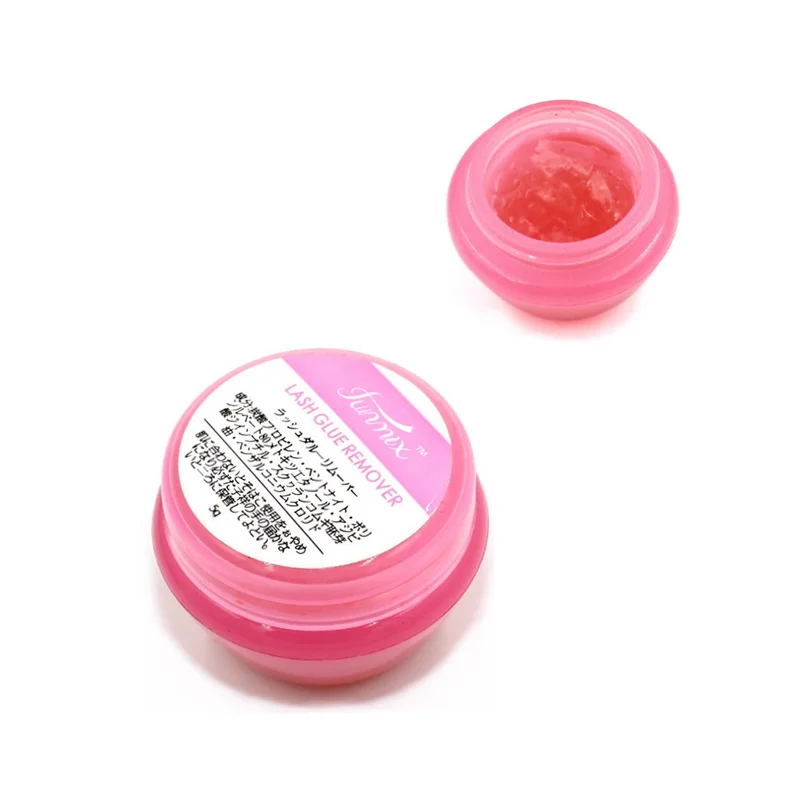 Funmix 1pc 5g Pink Lashes Glue - Eyelash Extension Gel Remover ulasan dan harga