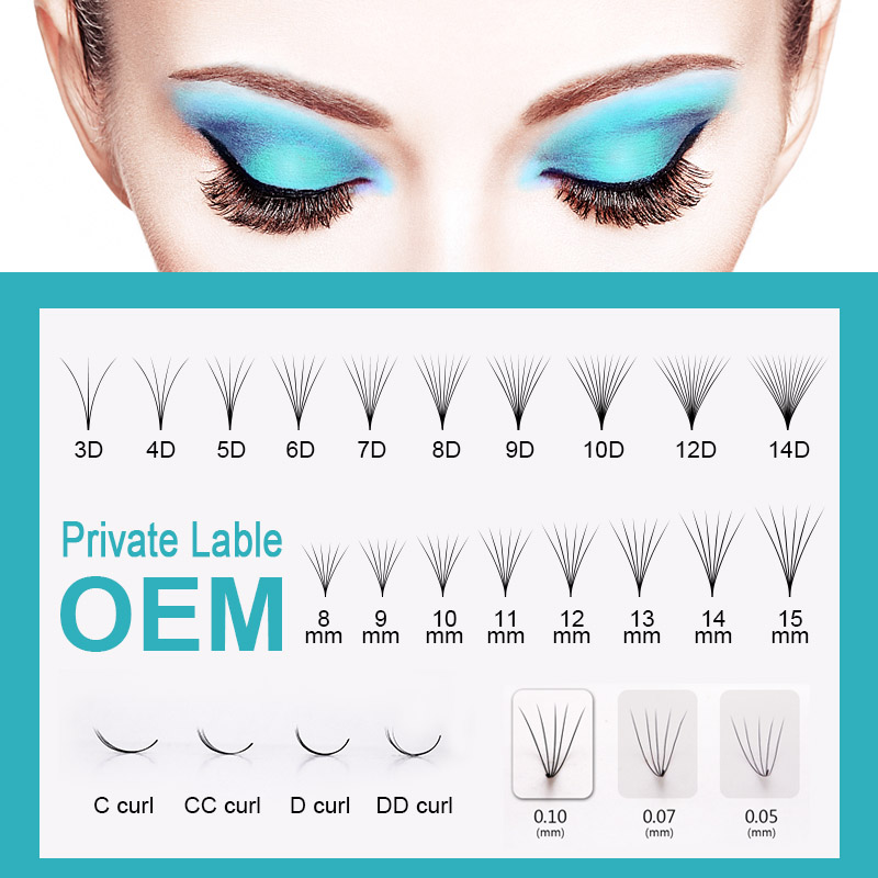Cmicc 100/300/500 Fans Thin Po - Lash Fan Volume ulasan dan harga
