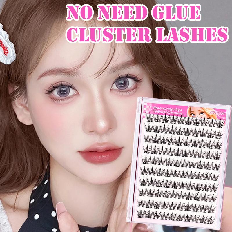 No-Glue False Eyelashes Korean - Eyelash Extension Korean Style ulasan dan harga