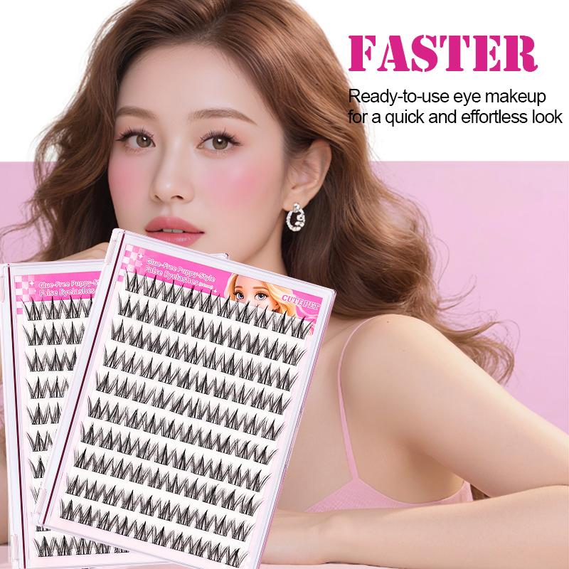 No-Glue False Eyelashes Korean - Eyelash Extension Korean Style ulasan dan harga