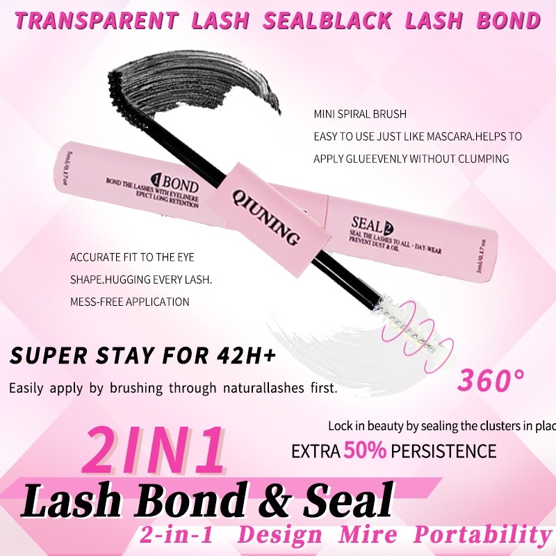 QIUNING Lash Clusters Kit Indi - Individual Lash Tray ulasan dan harga