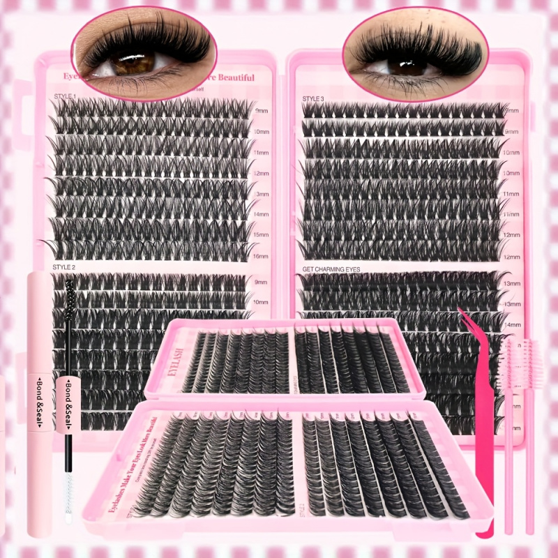 30/40/50/60/80/100D,Thick 9-16 - Eyelash Extension Volume Styles ulasan dan harga