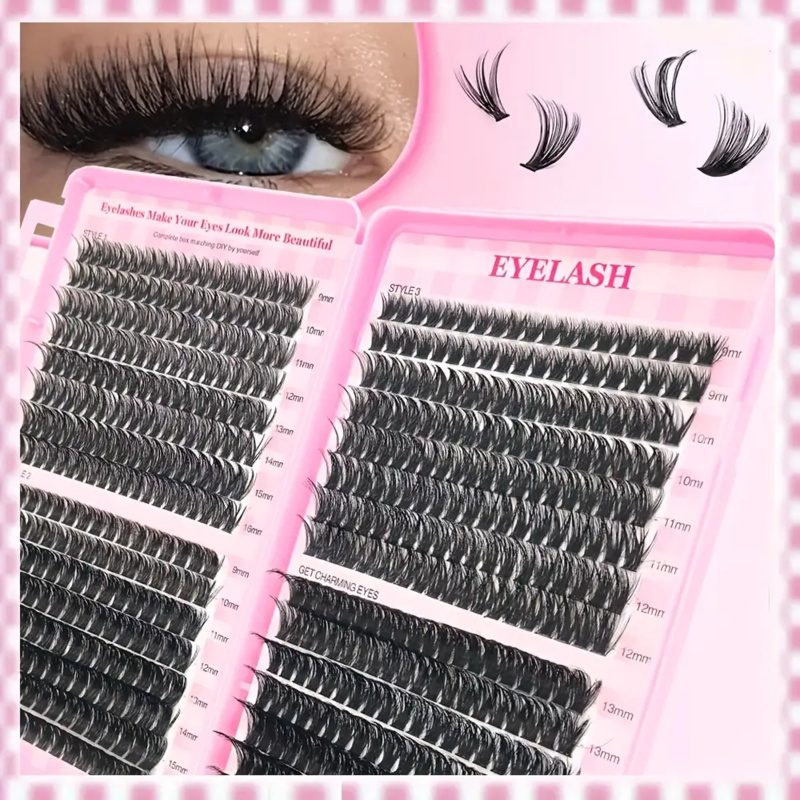 30/40/50/60/80/100D,Thick 9-16 - Eyelash Extension Volume Styles ulasan dan harga
