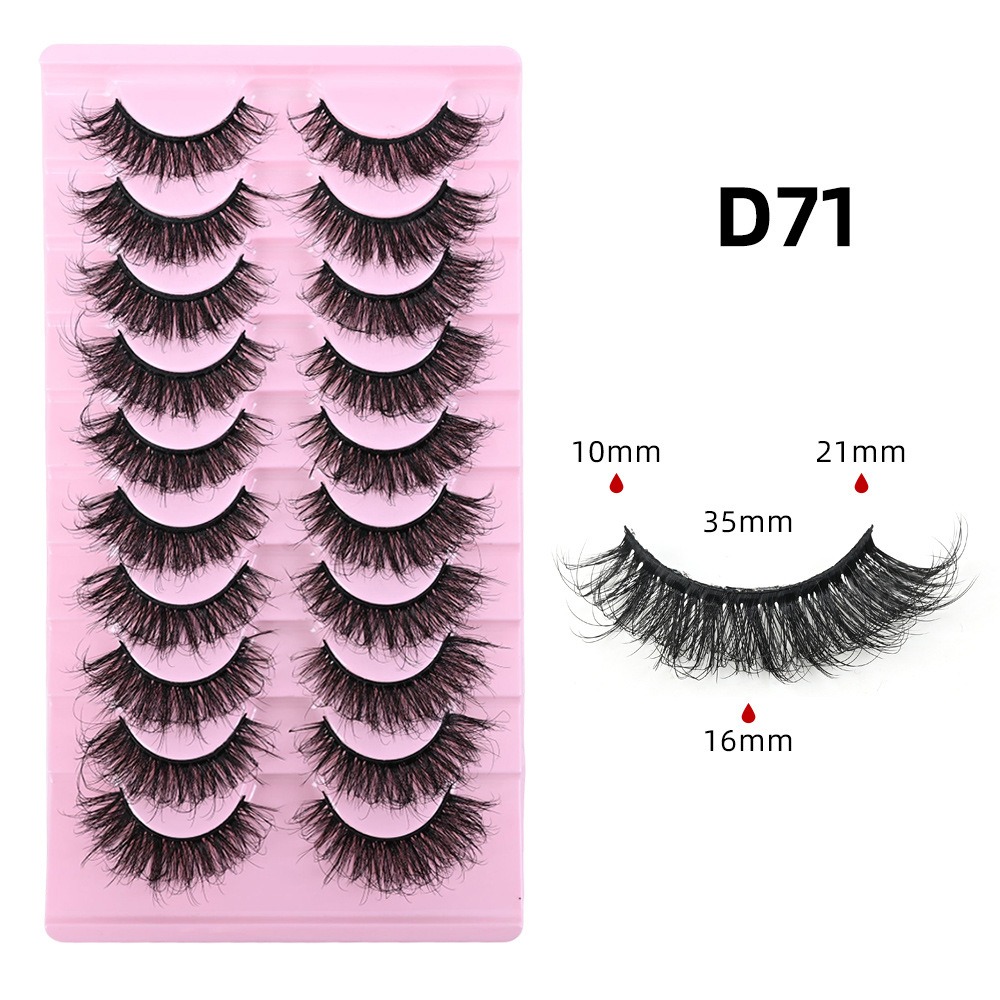 14-16mm Length False Eyelashes - Eyelash Extension Volume Styles ulasan dan harga