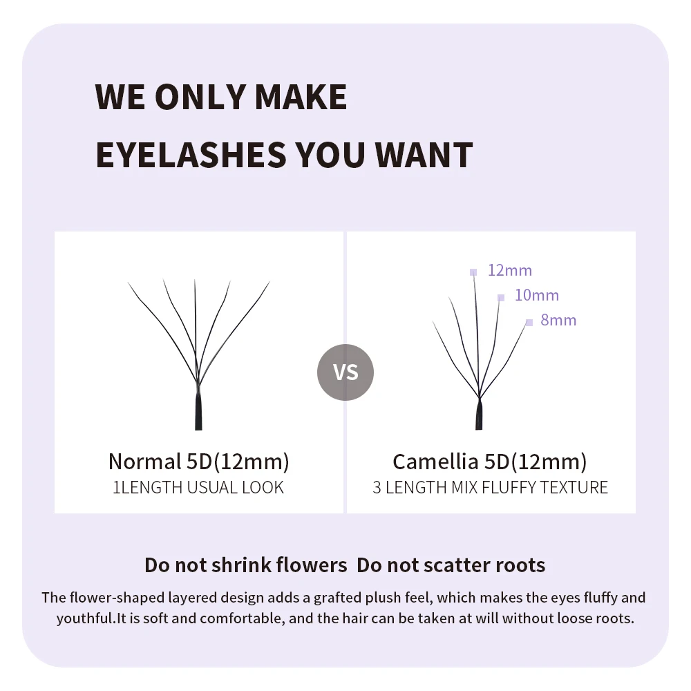 ANNAFRIS Camellia Volume Eyela - Lash Fan Volume ulasan dan harga