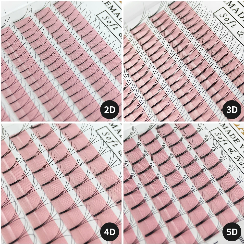 GLAMLASH 2D-6D premade volume  - Eyelash Extension Korea Natural ulasan dan harga