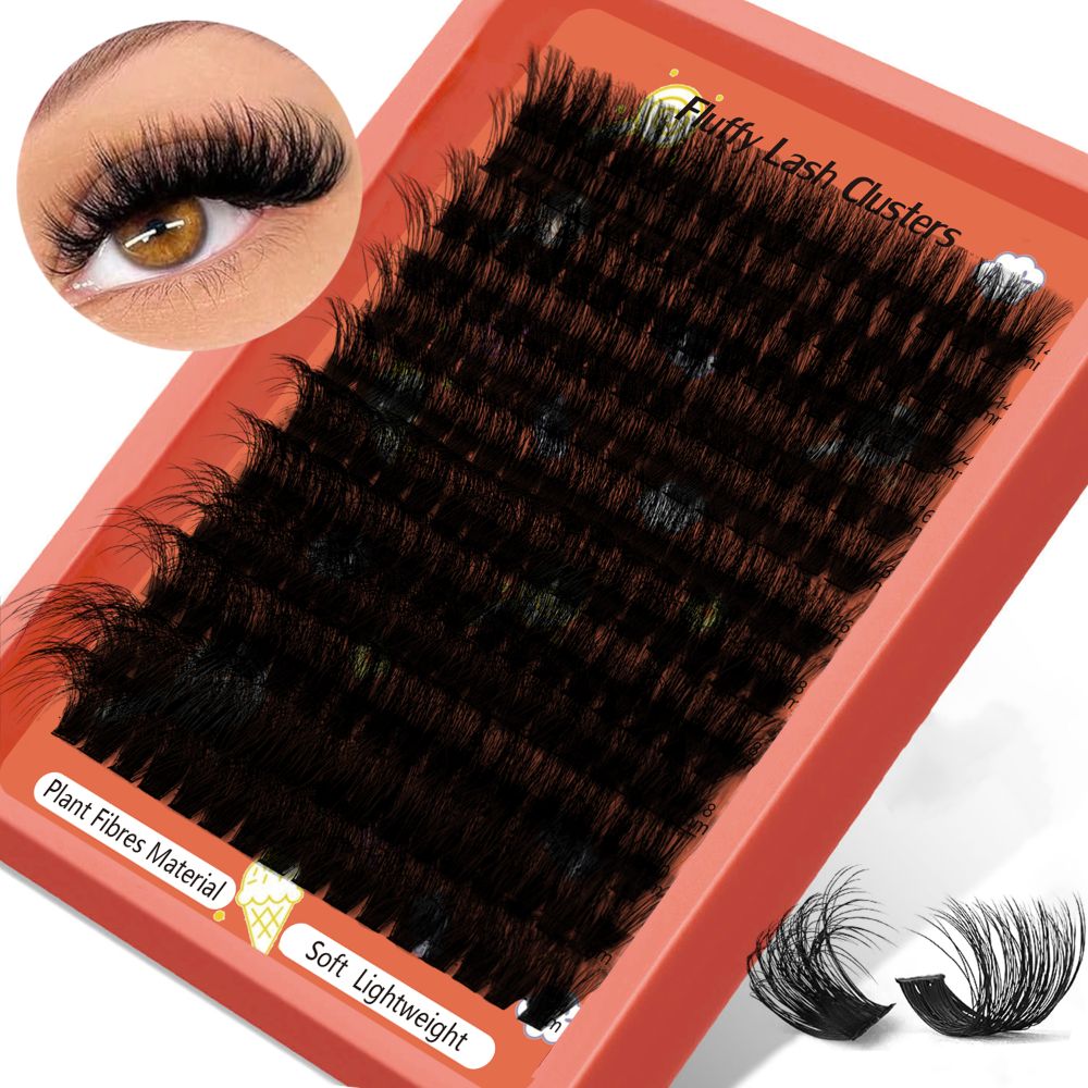 100D False Eyelashes Wispy Sty - Eyelash Extension Volume Styles ulasan dan harga