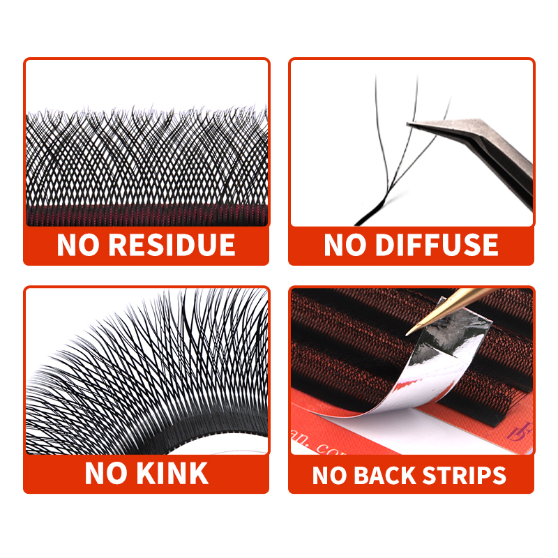 FADVAN 3D Lashes W Shaped Eyel - Lash Fan Volume ulasan dan harga
