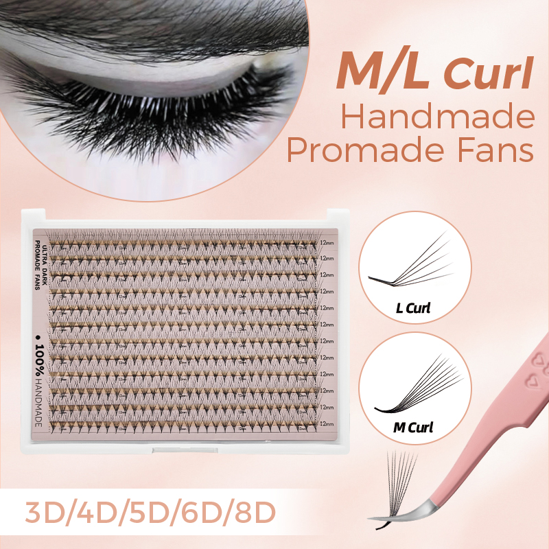 360/600 Bouquet Eyelashes L Cu - Eyelash Extension Or Extensions ulasan dan harga