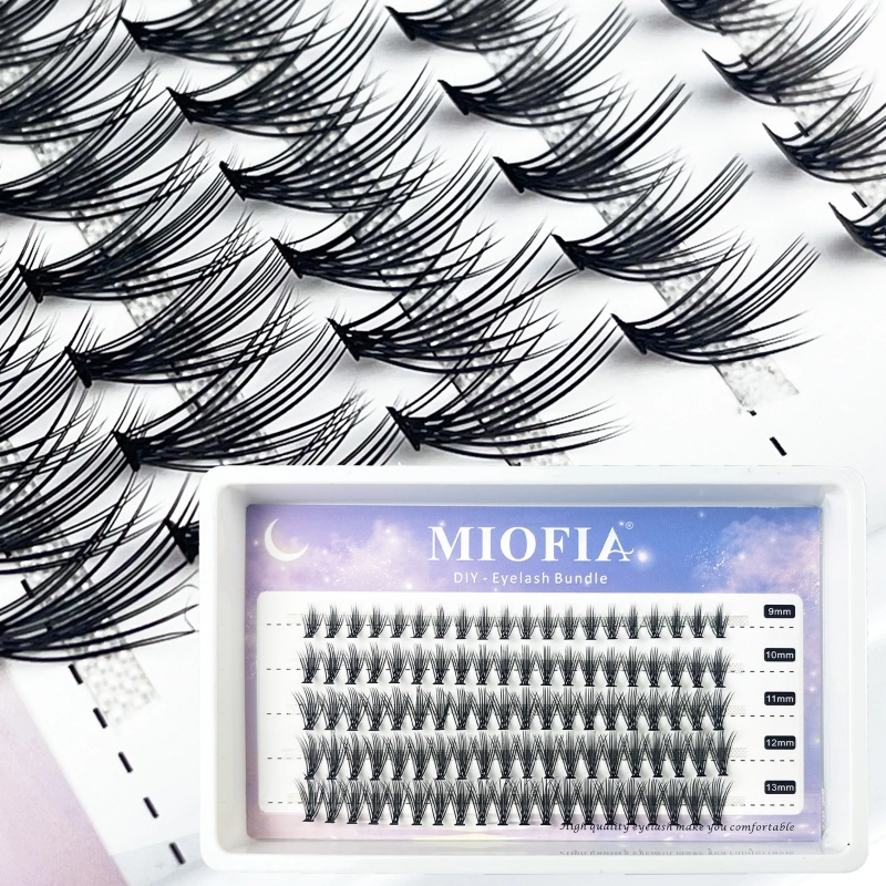 1/box 100 Bundles Mink Eyelash - Eyelash Extension Russian Volume ulasan dan harga