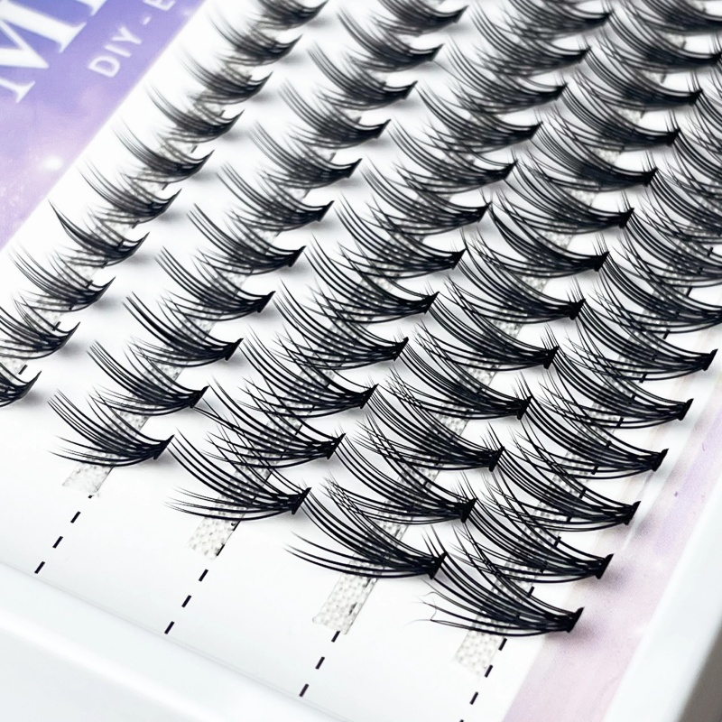 1/box 100 Bundles Mink Eyelash - Eyelash Extension Russian Volume ulasan dan harga