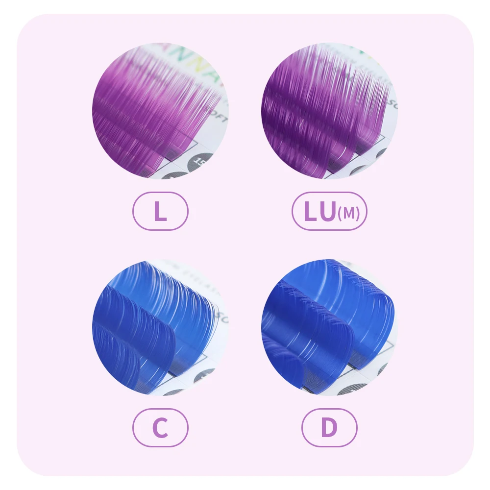 ANNAFRIS Individual Colored Ey - Eyelash Extension Russian Volume ulasan dan harga