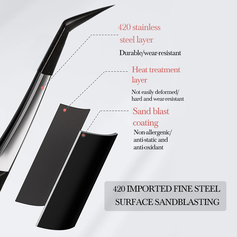 NEW 1pc Anti-static Right Angl - Isolation Tweezer Curved ulasan dan harga