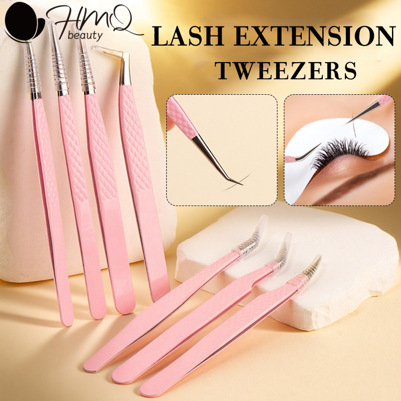 High Precision Eyelash Extensi - Isolation Tweezer Curved ulasan dan harga