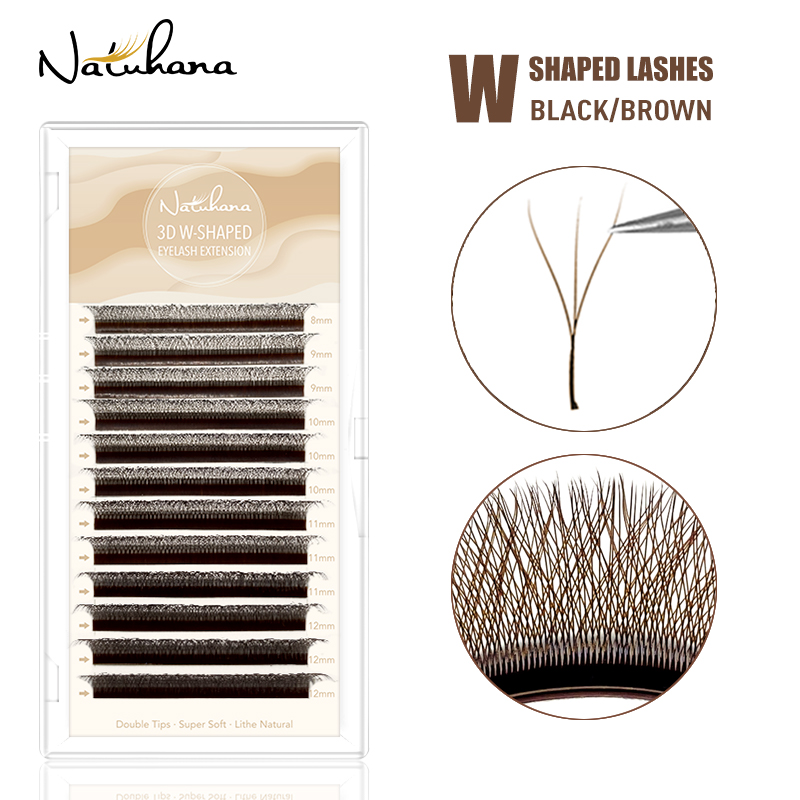 NATUHANA 3DW Shape Individual  - Individual Lash Tray ulasan dan harga
