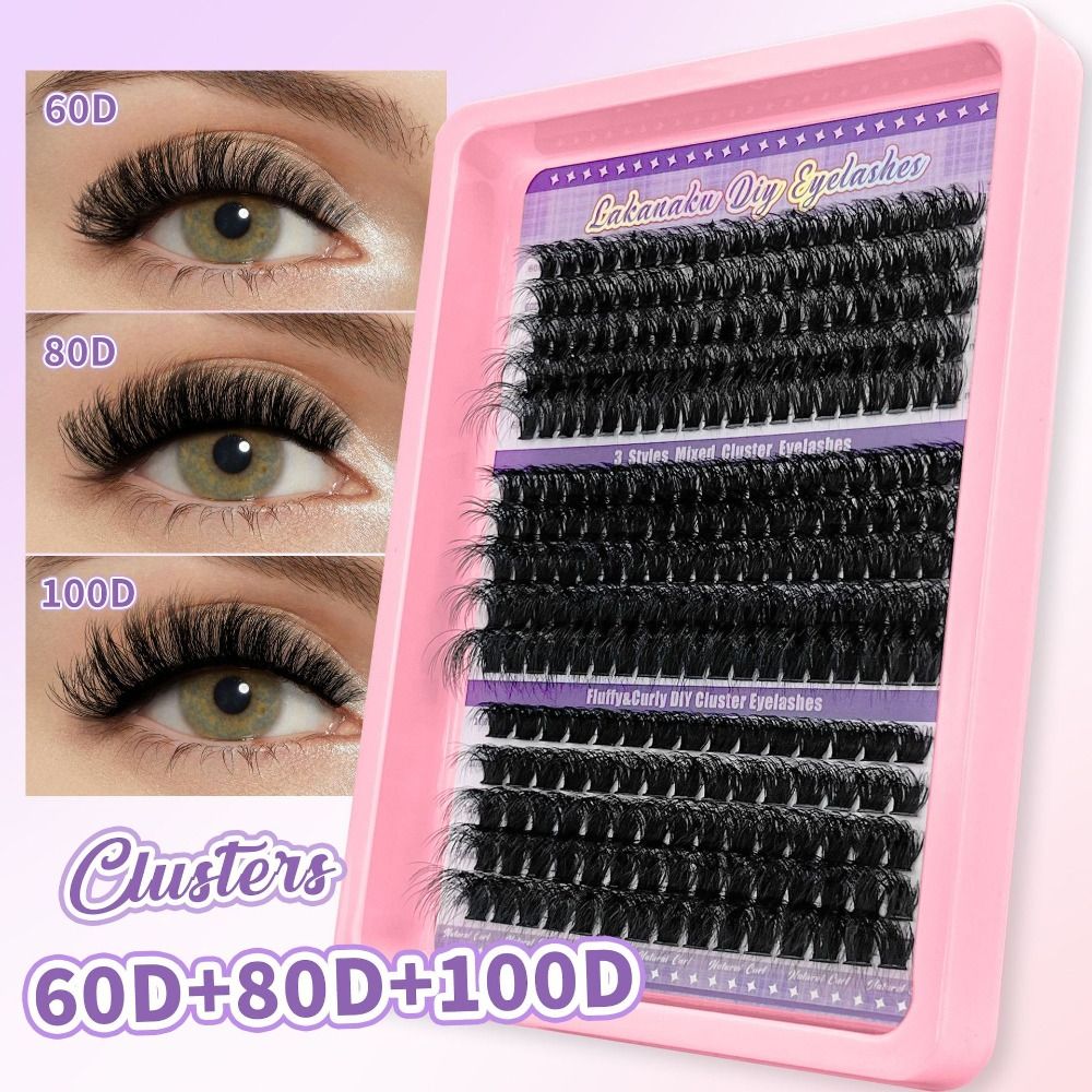 9-16mm Length False Eyelashes  - Lash Fan Volume ulasan dan harga