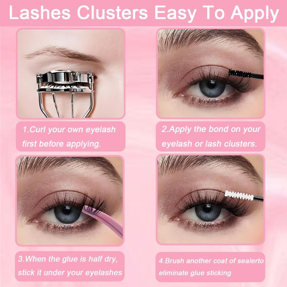 Natural Look False Eyelashes 3 - Eyelash Extension Volume Styles ulasan dan harga