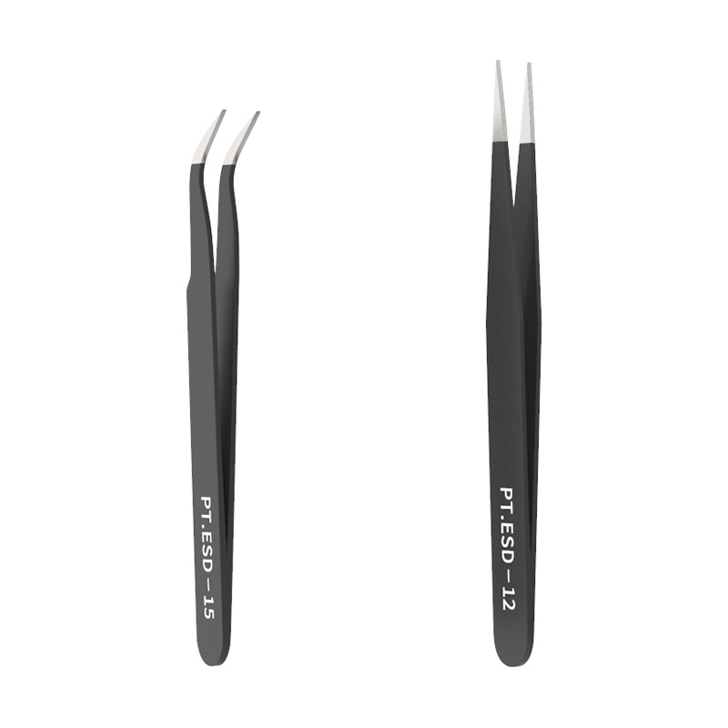 1Pc Stainless Steel Tweezers f - Eyelash Extension Or Extensions ulasan dan harga