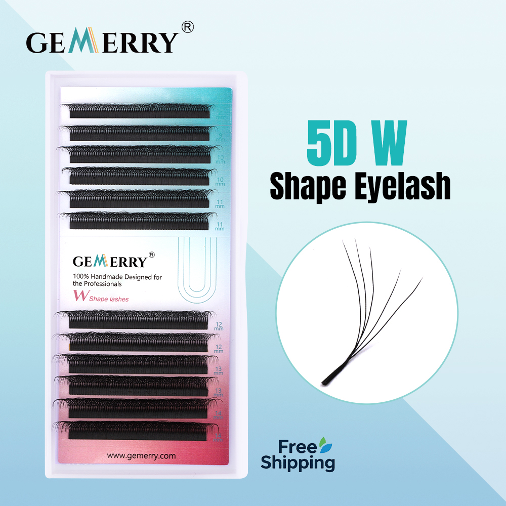 GEMERRY 5D W Shape Eyelash Ext - Eyelash Extension Volume Styles ulasan dan harga